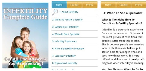 Infertility App