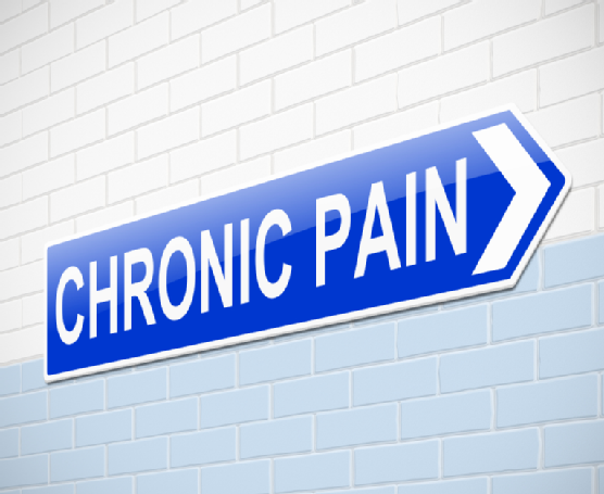 Chronic pain concept.